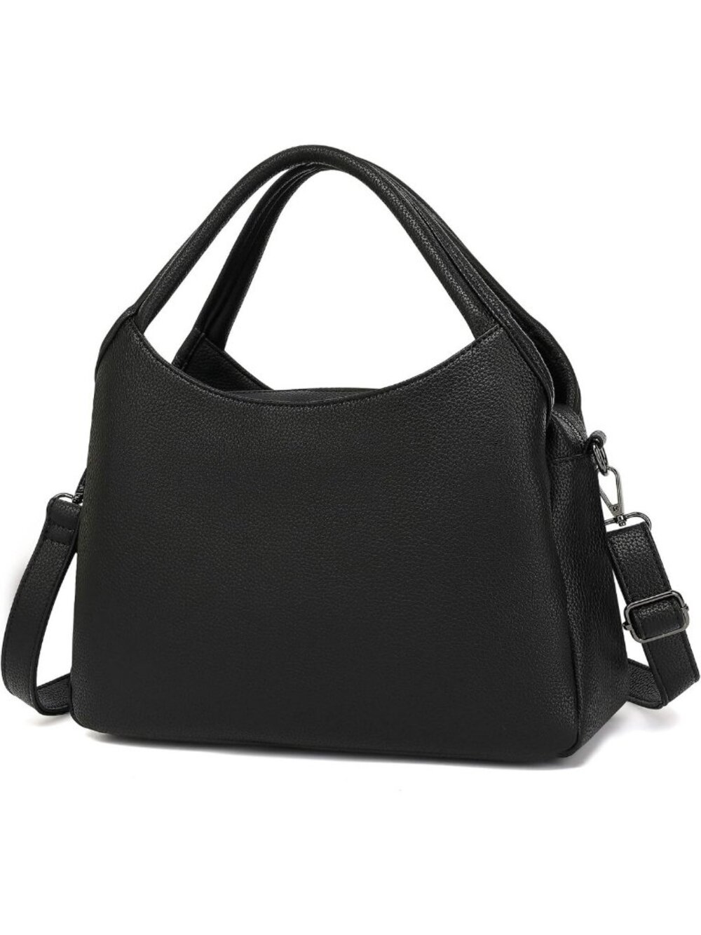 Stylish Large Vegan Leather Tote & Hobo Bags with Satchel Strap for Women